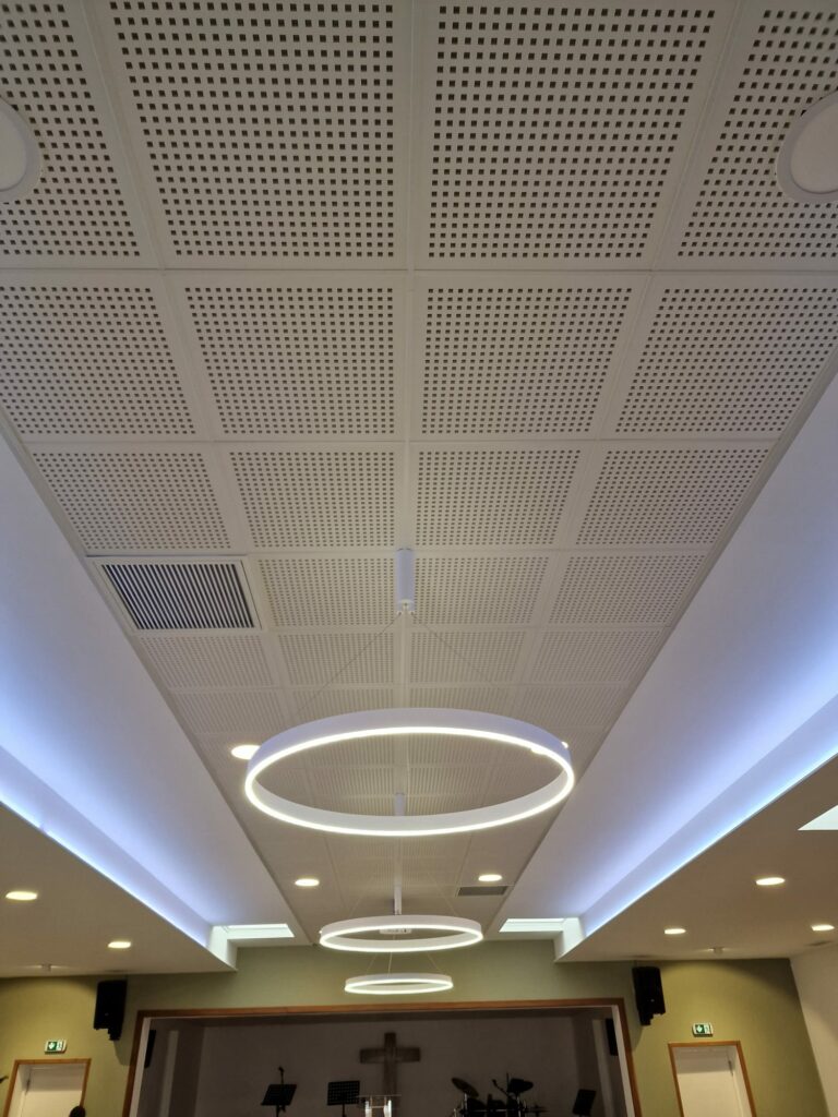 renovation Eglise plafond